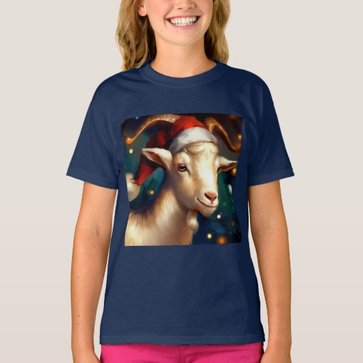 T-shirt Chèvre de Noël 1 (Devant)