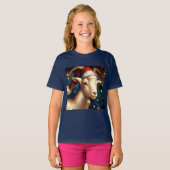 T-shirt Chèvre de Noël 1 (Devant entier)