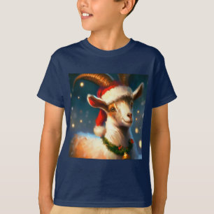 T-shirt Chèvre de Noël 2