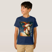 T-shirt Chèvre de Noël 2 (Devant entier)