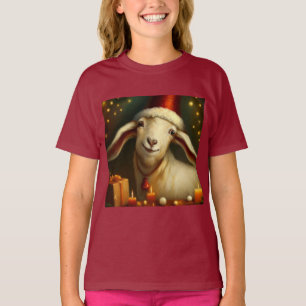 T-shirt Chèvre de Noël 3