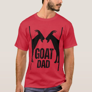 T-shirt Chèvre d'homme éleveur chèvre père ferme animal dr