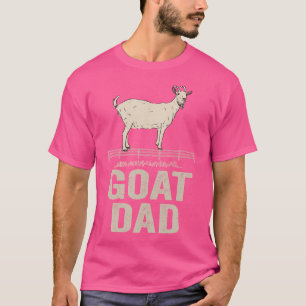 T-shirt Chèvre Drôle Papa J'Aime Ma Chèvre Mignonne Chèvre