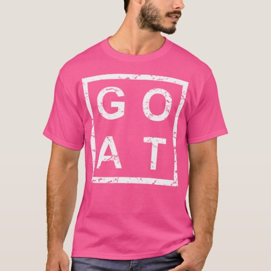 T-shirt Chèvre élégante (Devant)