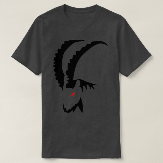 T-shirt Chèvre en colère (3) (Design devant)