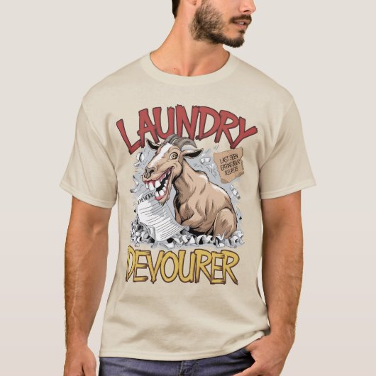 T-shirt Chèvre folle - Lave Devourer (Devant)