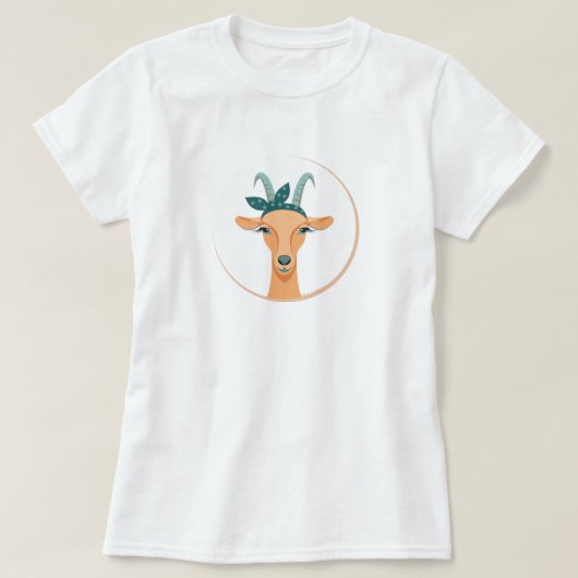 T-shirt Chèvre hipster | par TotallyGoatally™ (Design devant)