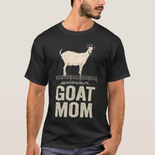 T-shirt Chèvre maman J'aime ma chèvre Retro chèvre Vintage