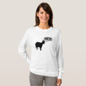 T-shirt Chèvre Meh (Devant entier)