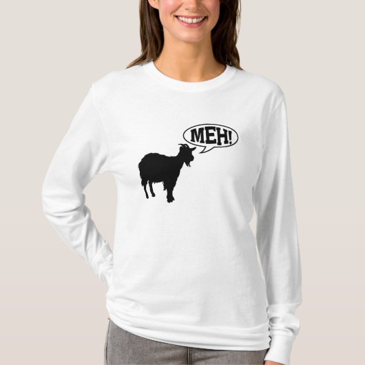 T-shirt Chèvre Meh (Devant)