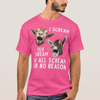 T-shirt Chèvre mignonne Pygmée Chèvre d'élevage