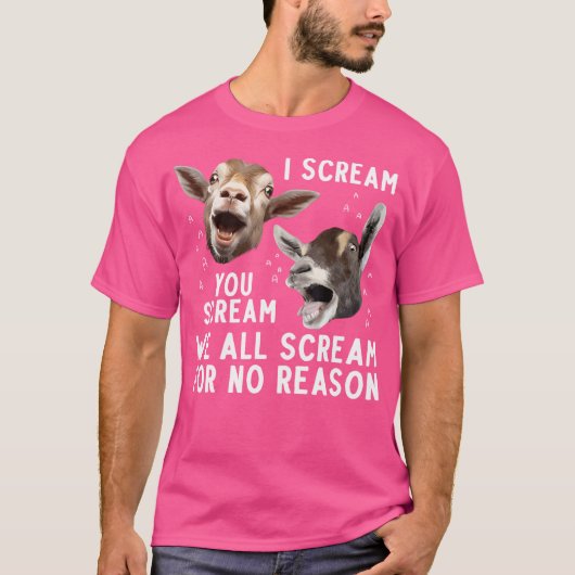 T-shirt Chèvre mignonne Pygmée Chèvre d'élevage (Devant)