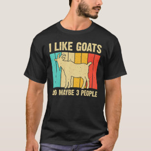 T-shirt Chèvre Pour Hommes Femmes Élevage Chèvre Stuff