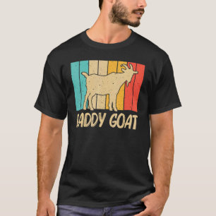 T-shirt Chèvre pour hommes papa ferme animal chèvre Whispe