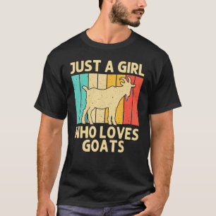 T-shirt Chèvre pour les filles ferme animal chèvre Whisper