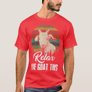 T-shirt Chèvre vintage Je chèvre Cette vie agricole Paysan