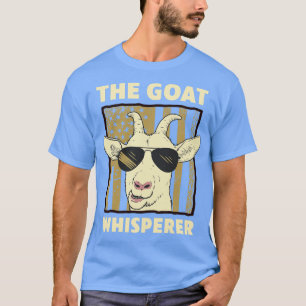 T-shirt Chèvre Whisperer Design Pour Femmes Hommes Agricul