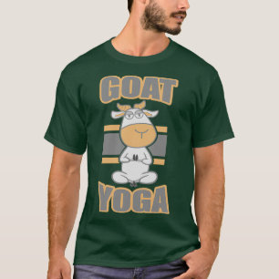 T-shirt Chèvre Yoga Gain Yoga Mediation Cadeau