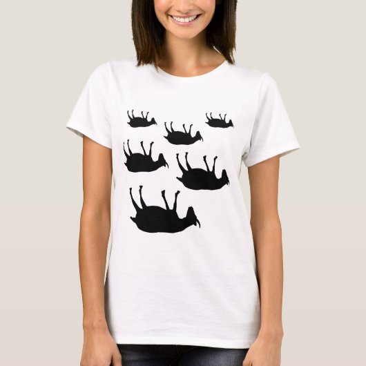T-shirt Chèvres de évanouissement (Devant)