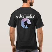 T-shirt Chèvres spatiales (Dos)