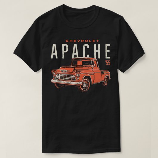T-SHIRT CHEVROET APACHE (Design devant)
