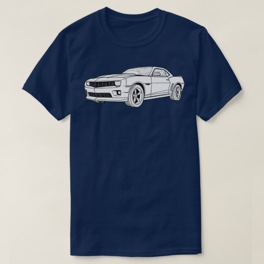 T-shirt Chevrolet Camaro 8 (Design devant)