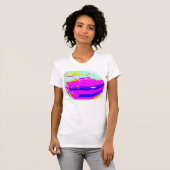 T-shirt Chevrolet Camaro rose ZL1 (Devant entier)