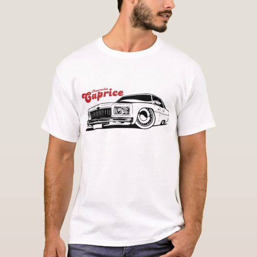 T-shirt Chevrolet Caprice 1975 (Devant)