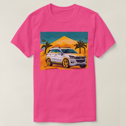 T-shirt Chevrolet Captiva (Design devant)