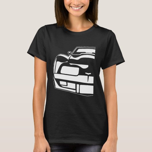 T-shirt Chevrolet Corvette 1979 C3 3 (Devant)