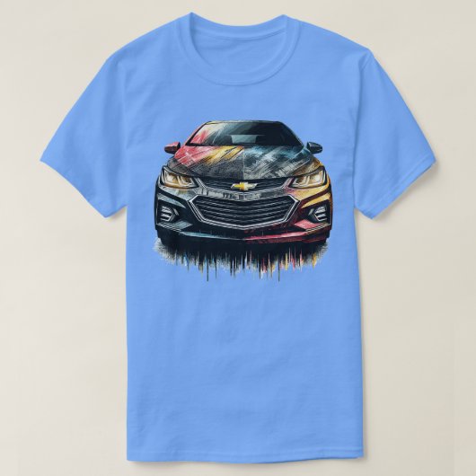 T-shirt Chevrolet Cruze 12 (Design devant)