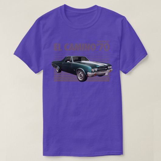 T-SHIRT CHEVROLET EL CAMINO 1 (Design devant)