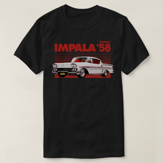 T-SHIRT CHEVROLET IMPALA (Design devant)