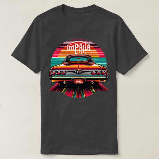 T-shirt Chevrolet Impala 3 (Design devant)