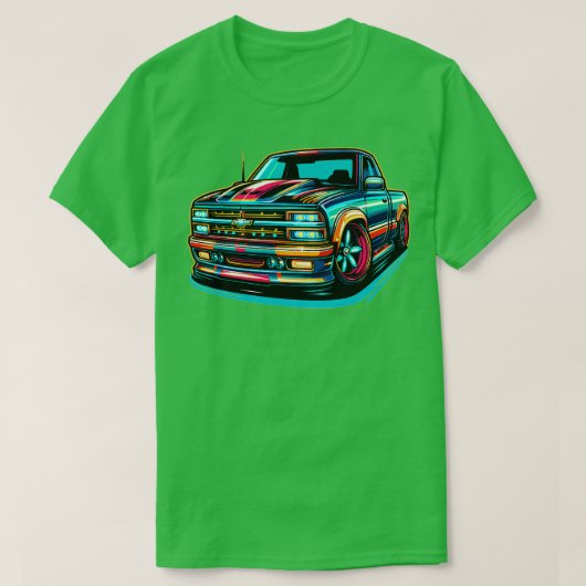 T-shirt Chevrolet S10 2 (Design devant)