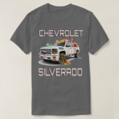 T-SHIRT CHEVROLET SILVERADO (Design devant)