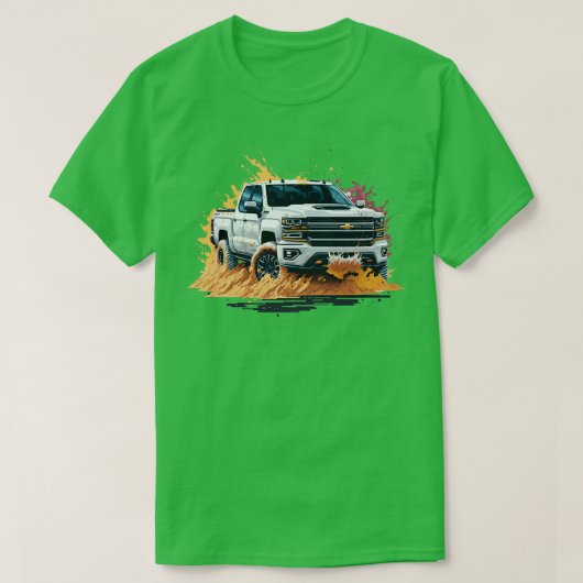 T-shirt Chevrolet Silverado (Design devant)