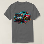 T-shirt Chevrolet Silverado 13 (Design devant)