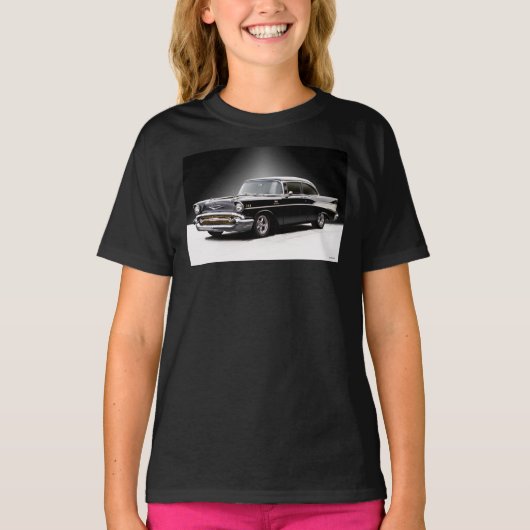 T-shirt Chevrolet & x27 1957 ; Carburant injecté&x27 ; Bel (Devant)