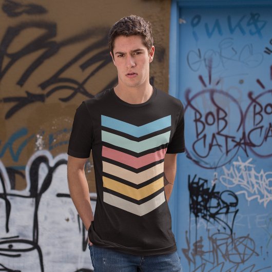 T-shirt Chevron Retro