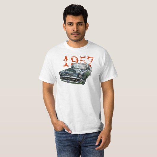 T-shirt Chevy 1957 (Devant entier)