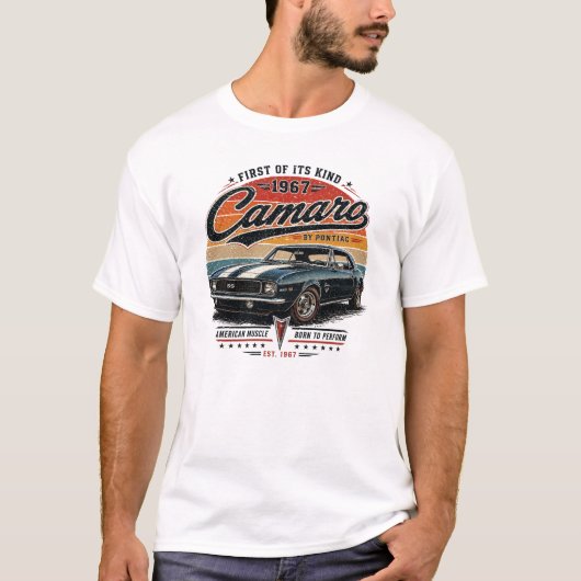 T-shirt Chevy Camaro Classique (Devant)