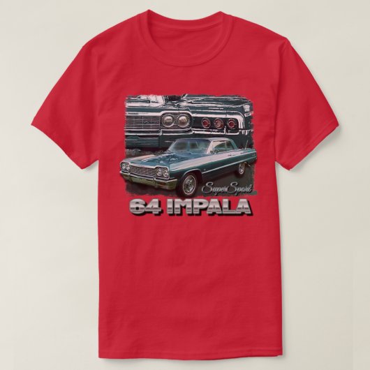 T-shirt Chevy Impala 1964 (Design devant)