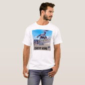 T-Shirt CHEVY KING SKATEBOARD (Devant entier)