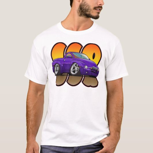 T-shirt Chevy pourpre SSR (Devant)