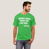 T-shirt Chewbacca Quote boy (Devant entier)