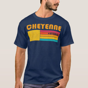 T-shirt Cheyenne Wyoming Souvenir Vintage