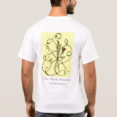 T-shirt Chez l'artiste en dedans par Christopher - ORAced… (Dos)