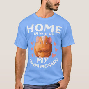 T-shirt Chez moi, mes cochons de Guinée sont maman costume