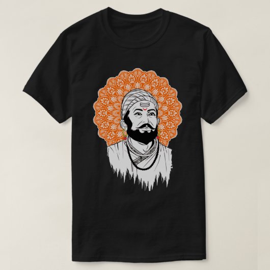 T-shirt Chhatrapati Shivaji Maharaj (Design devant)